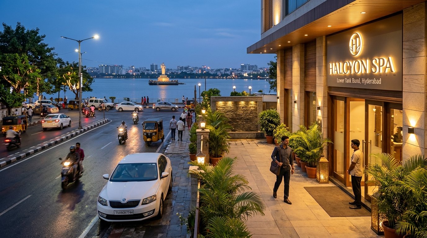 Premium spa near Lower Tank Bund